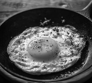 Egg half  Fry