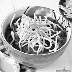 Manchow soup non-veg