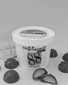 "Alphonso Choco Bliss – Belgian Coated "