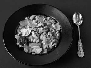 Diced Vegetables & Cashew Nuts