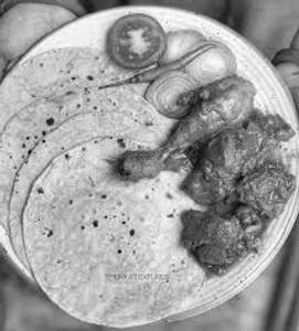 Chicken Masala + 4 Roti   