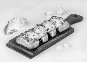 Garlic Mozzarella Focaccia Sandwich
