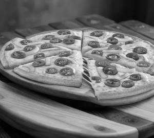 Jalapeno And Red Paprika Pizza [10 Inch ]