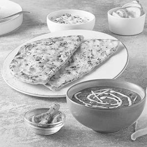 Dal Makhani+ Paneer Kulcha