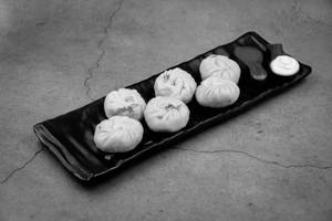Veg steam momo