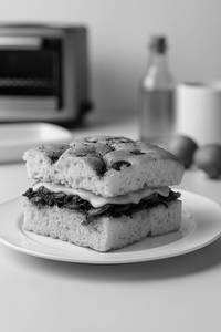 Veggie Delight Focaccia Sandwich