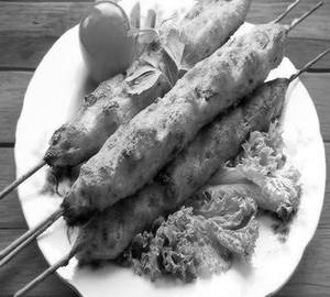 Chicken seekh kebab