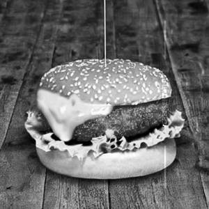 Aloo Tikki Cheese Burger