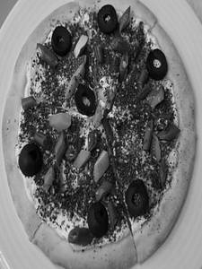 Manakesh/ Pizza 9 "- Lebneah With Zattar And Vegetables