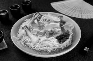 Soft Noodles With Vegetables