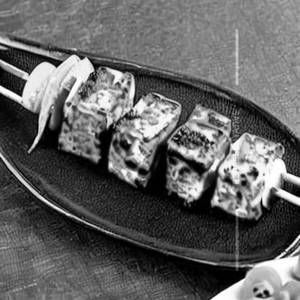 Smoked Achari Paneer Tikka