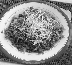 Spicy fried rice (pork/beef)