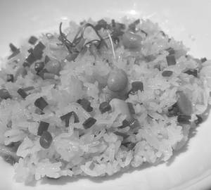 Edamame Jasmine Truffle Rice