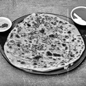 Cheese Onion Paratha