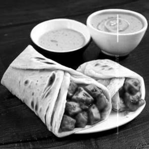 Chilli Paneer Kathi Roll