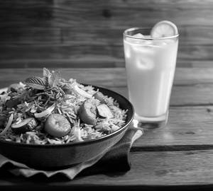 Veg Biryani 250Ml + Special Buttermilk 200Ml