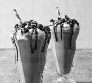 Chocolate milkshake