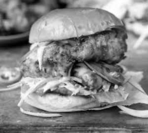 Chiken rosted burger