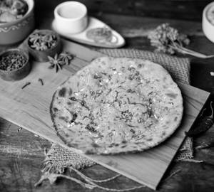Green chilli paratha