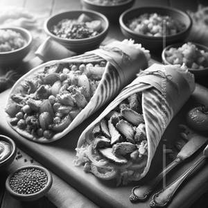 CHICKEN SHAWARMA                                