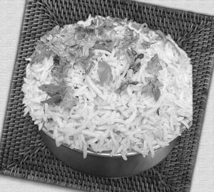 Chicken fry piece biryani
