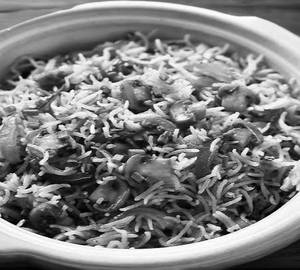 Mushroom fried rice