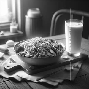 Hakka Noodles & Buttermilk Combo                     