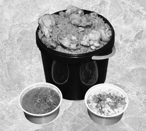 Chicken Bucket Briyani serves 6