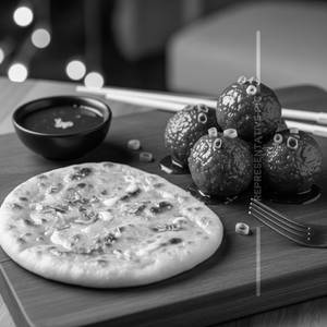 Butter Masala Kulcha 1pc with Veg Manchurian 4 Pcs                  