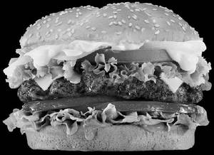 Chat Pata Veg Burger