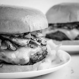 Mushroom Masala Burger