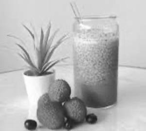 Lychee N Blueberry Shake
