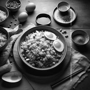 EGG FRIED RICE                                