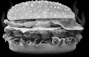 Aloo Tikki Cheese Burger