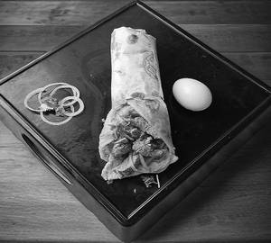 Single Egg Double Chicken Roll