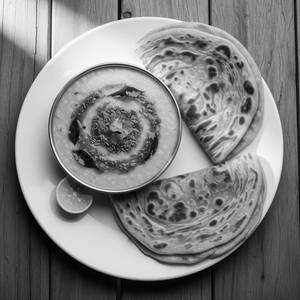 Dal Tadka with 1 Lachha Paratha