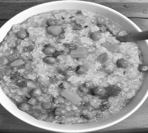Jain Moong Dal Vegetable Khichdi (No Onion, No Garlic)