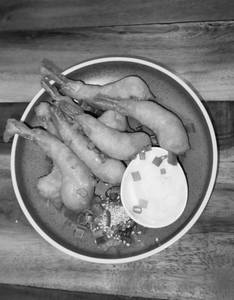 Golden Fried Prawns