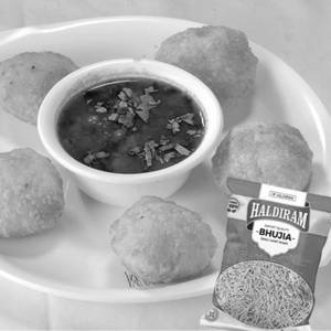 Club Kachori Sabji with Haldiram Bhujia