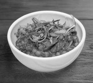 Dry Matar Chole