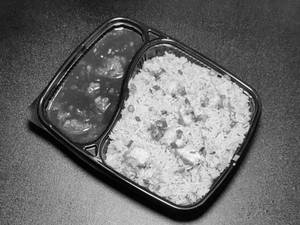 Chicken Fried Rice with Chicken Manchurian [5 pieces] 