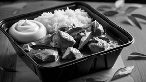 Rice & Chicken Curry Combo