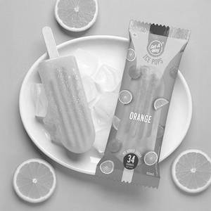 Orange Ice Pop