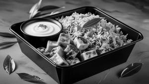 Chili Paneer & Fried Rice + Raita (combo) [ No Msg]