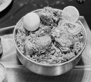 Kodi Pulao (Sonamsuri Rice) serves 1