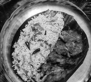 Fried Rice + Mutton Kosha (2Ps)