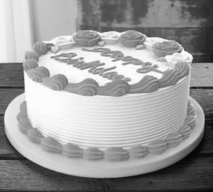 Vanilla butter cream cake