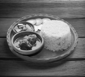BASANTI PULAO & CHICKEN KASHA