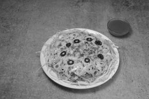 Cheese Onion Capsicum Mexican Pizza