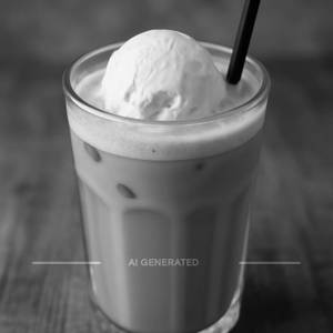 Cold Coffee with Vanilla Ice cream